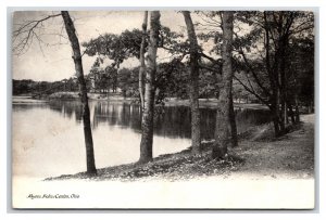 Shore of Myers Lake Canton Ohio OH UNP Murray Jordan UDB Postcard O18