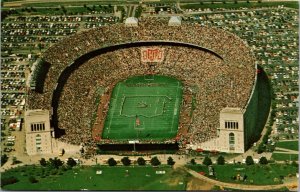 Postcard Football Game at Ohio State University Stadium in Columbus, Ohio