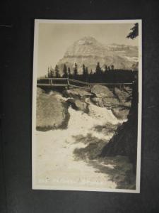BANFF AB NATURAL BRIDGE Harmon Real Photo Postcard #806