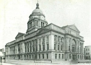 C. 1900-07 Allen County Court House Fort Wayne. Indiana Postcard F78