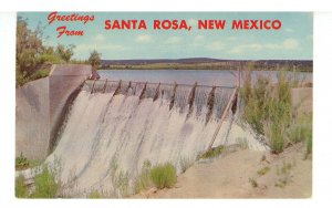 NM - Santa Rosa. Greetings! Jane Wallace Memorial Park & Power Dam