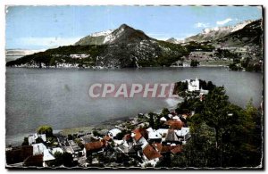 Annecy - Lake has Duingt - Generale view - Roc de Chere and Talloires Bay - O...