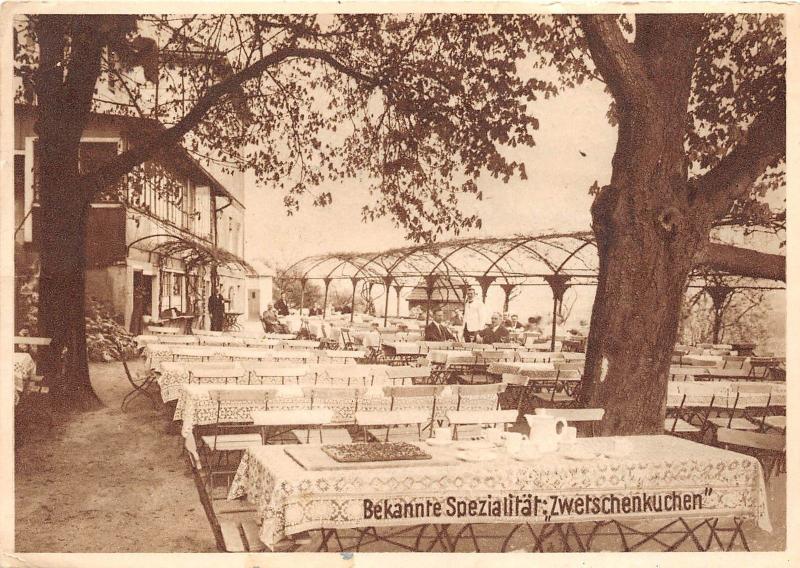 BG1523 cafe restaurant bergen bei frankfurt am amin   CPSM 14x9.5cm  germany