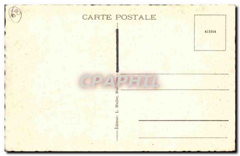 Mulhouse - Salvator Tower - Old Postcard