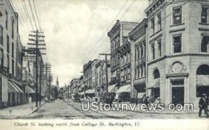 Church St, College St - Burlington, Vermont