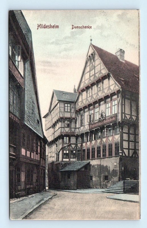 Hildesheim Domschenke Germany Postcard