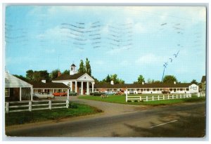 1961 Colony Motel Fairmount Avenue Exterior Jamestown New York Vintage Postcard