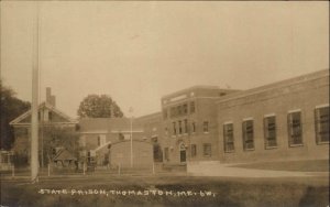 Thomaston ME Maine State Prison c1910 Eastern Illustrating Real Photo Postcard