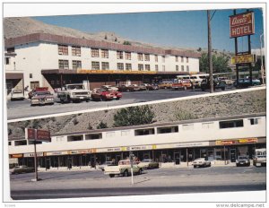 2-Views, Hotel Oasis and Oasis Plaza, CACHE CREEK, British Columbia, Canada, ...