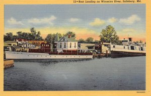 Boat Landing on Wicomico River Salisbury, Maryland MD