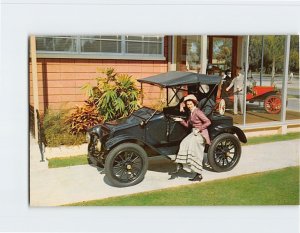 Postcard 1914 Baker Electric Roadster, Carriage Cavalcade, Silver Springs, FL