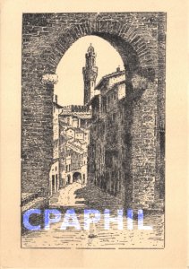 Postcard Modern SIENA VEDUTA GIUSEPPE DA S. (Via Antica)
(Dis. R. Carapelli)