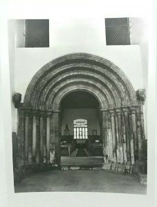 Vintage RP Postcard Holm Cultram Abbey Cumberland Norman Archway Real Photo