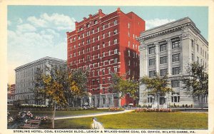 Sterling Hotel Coal Exchange Building - Wilkes-Barre, Pennsylvania PA  