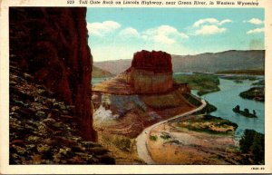 Wyoming Toll Gate Rock On Lincoln Highway Near Green River