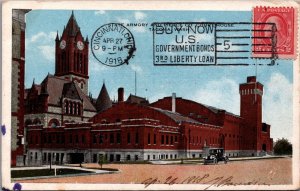 USA State Armory And Pierce County Courthouse Tacoma Washington Postcard C034