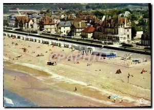 Postcard Moderne Cabourg Calvados Aerial view the Duckling