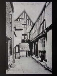 Worcestershire EVESHAM Abbot Reginalds Gateway c1912 Postcard by Photochrom