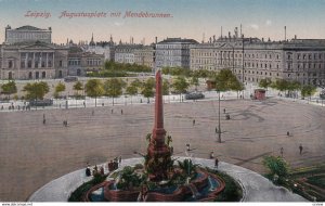 LEIPZIG (Saxony), Germany, 1900-10s ; Augustusplatz