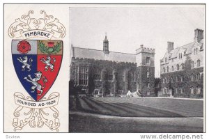 PEMBROKE College, Coat of Arms, Pembrokeshire, Wales, United Kingdom, 00-10s