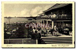 Germany - Germany - Hannover - Maschsee - Strandbadgaststaette - Old Postcard