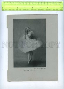 230176 ANNA PAVLOVA Russian Star BALLET DANCER Vintage POSTER