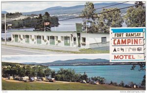 Fort Ramsay Motel & Camping, Gaspe,  Quebec,  Canada,  PU_40-60s