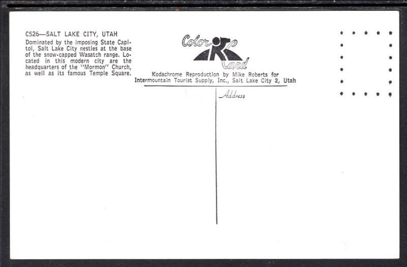 Bird's Eye View,Salt Lake City,UT BIN