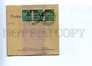 196149 GERMANY real posted 1923 year postal card