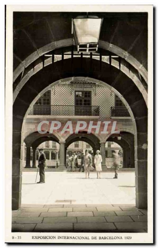 Old Postcard Spain Espana Spain Exposicion Internacional Barcelona 1929