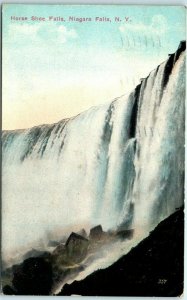 M-19541 Horse Shoe Falls Niagara Falls from New York Niagara Falls Canada