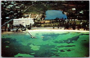 The Fort Montagu Beach Hotel Nassau Bahamas Private Beach Hotel Grounds Postcard