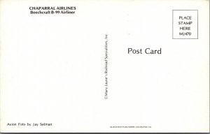 Aviation Postcard - Chaparral Airlines, Beechcraft B-99 Airliner  SW16528