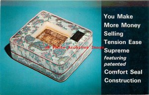 Advertising Postcard, Englander Tension Ease Supreme Mattress Display Promo
