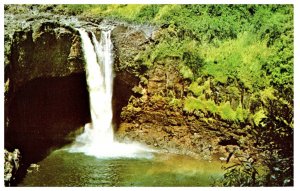 Rainbow Falls Wailuku River Hilo Hawaii Postcard