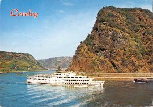 BT12485 St goarshausen am rhein loreley ship bateaux