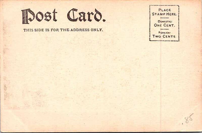 Postcard BUILDING SCENE Boston Massachusetts MA AM6070