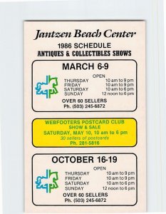 Postcard Antiques & Collectibles Shows, Jantzen Beach Center, Portland, Oregon