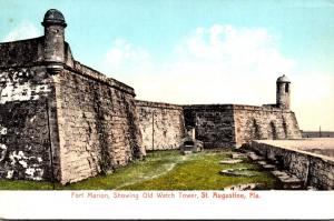 Florida St Augustine Fort Marion Old Watch Tower