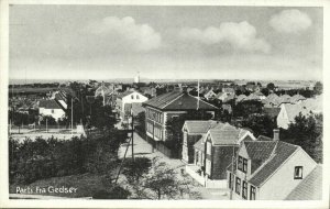 denmark, GEDSER, Falster, Partial View (1910s) Postcard