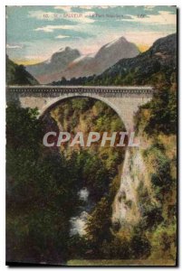 Postcard Old St Sauveur le Pont Napoleon