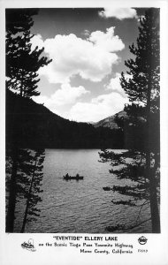 Postcard RPPC California Mono Eventide Ellery Lake Yosemite Frasher 23-10791