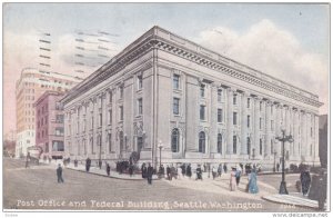 SEATTLE, Washington, 1900-1910´s; Post Office And Federal Building