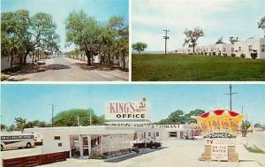 FL, Panama City, Florida, King's Motor Courtm Multi View, Dexter No. 47047-B