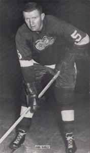 Postcard Postcard Hockey Chicago Blackhawks Doug Barkley