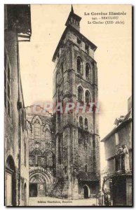 Old Postcard The Correze Beaulieu Illustree The Belfry