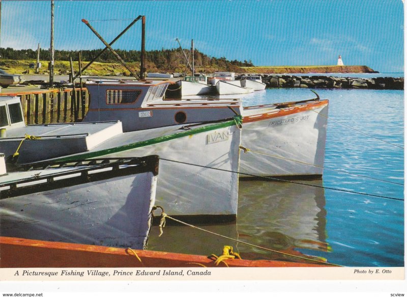 Fishing Village , P.E.I. , Canada , 50-70s