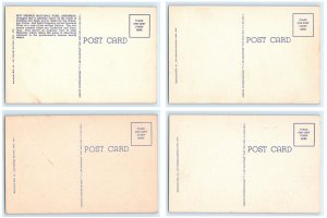 LOT OF 4 HOT SPRINGS NATIONAL PARK ARKANSAS AR POSTCARDS (HY20)