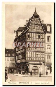 Postcard Old Strasbourg Maison Kammerzell