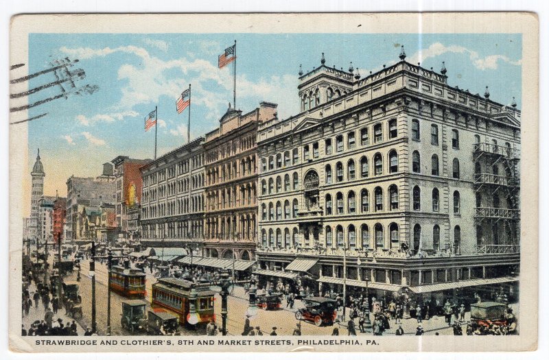 Philadelphia, Pa., Strawbridge and Clothier's, 5th and Market Streets